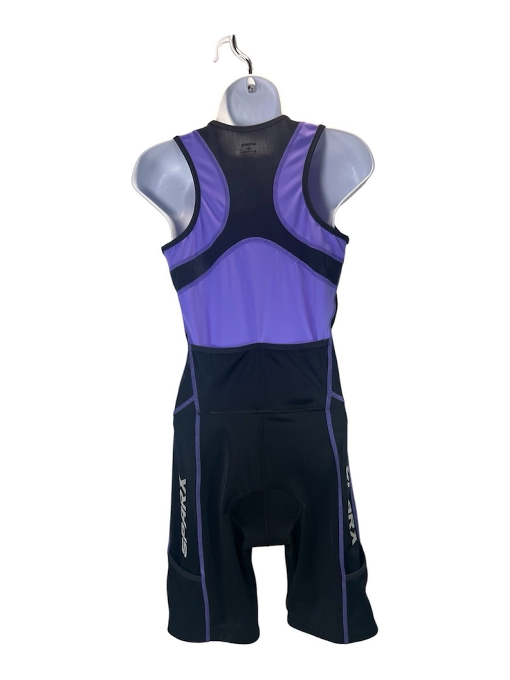 Sparx Women's Sleeveless Triathlon Suit Purple/Black Size Medium NEW WITH TAGS! - Picture 2 of 9